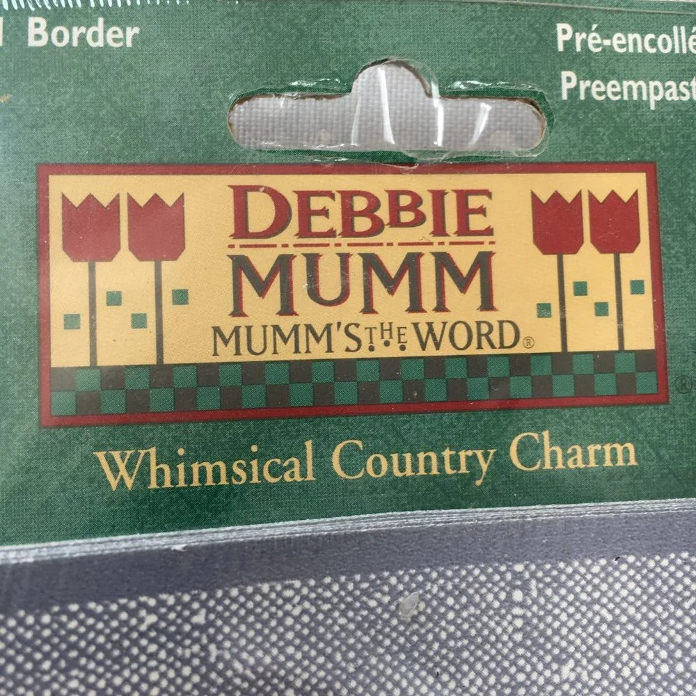Debbie Mumm Country Cottage Core Farmhouse Charm Wallpaper Border Vtg
